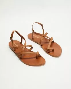 Atmos&Here Reeta Leather Sandals Tan Leather -Sandals Sales Shop http3A2F2Fstatic.theiconic.com .au2Fp2Fatmos here 4396 9979621 3