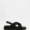 Atmos&Here Maya Neoprene Sandals Black Neoprene