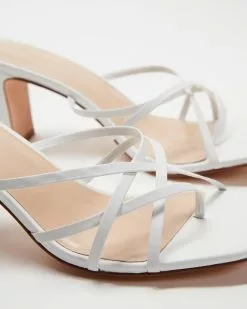 Atmos&Here Sofie Leather Heels White Leather -Sandals Sales Shop http3A2F2Fstatic.theiconic.com .au2Fp2Fatmos here 4753 7957331 3