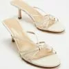 Atmos&Here Tilli Leather Heels Cream Leather