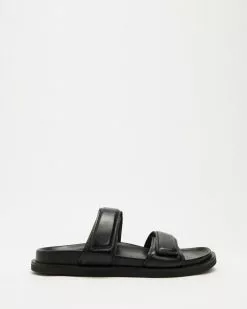 Atmos&Here Flora Leather Sandals Black Leather -Sandals Sales Shop http3A2F2Fstatic.theiconic.com .au2Fp2Fatmos here 4948 4858531 3