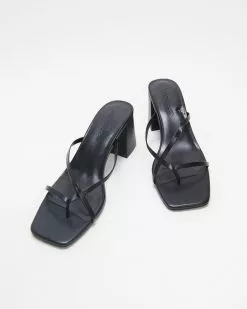 Atmos&Here Kian Leather Heels Black Leather -Sandals Sales Shop http3A2F2Fstatic.theiconic.com .au2Fp2Fatmos here 5080 8225821 3