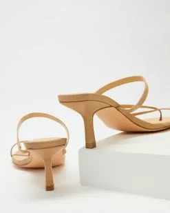 Atmos&Here Ricki Heels Camel Grosgrain -Sandals Sales Shop http3A2F2Fstatic.theiconic.com .au2Fp2Fatmos here 5146 3858531 4