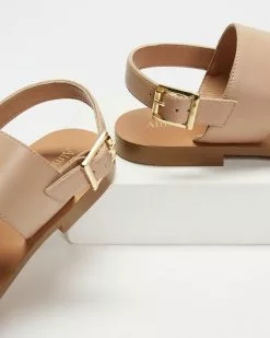 Atmos&Here Amelie Leather Sandals Nude Leather -Sandals Sales Shop http3A2F2Fstatic.theiconic.com .au2Fp2Fatmos here 5315 1663921 3