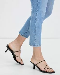 Atmos&Here Rea Leather Heels Black Leather -Sandals Sales Shop http3A2F2Fstatic.theiconic.com .au2Fp2Fatmos here 5464 8753721 3