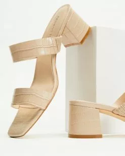 Atmos&Here Barre Leather Heels Beige Croc Embossed Leather -Sandals Sales Shop http3A2F2Fstatic.theiconic.com .au2Fp2Fatmos here 5650 1247621 5