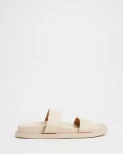 Atmos&Here Fae Leather Slides Bone Leather -Sandals Sales Shop http3A2F2Fstatic.theiconic.com .au2Fp2Fatmos here 5865 8273231 3