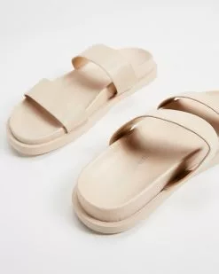 Atmos&Here Fae Leather Slides Bone Leather -Sandals Sales Shop http3A2F2Fstatic.theiconic.com .au2Fp2Fatmos here 5865 8273231 4