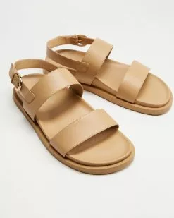 Atmos&Here Farah Leather Sandals Beige Leather -Sandals Sales Shop http3A2F2Fstatic.theiconic.com .au2Fp2Fatmos here 6262 0942031 3