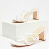 Atmos&Here Anja Heels White Leather