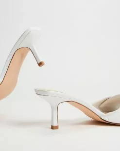 Atmos&Here Riri Leather Heels White Leather -Sandals Sales Shop http3A2F2Fstatic.theiconic.com .au2Fp2Fatmos here 6537 3159131 4
