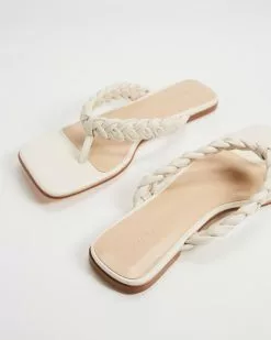 Atmos&Here Tikka Leather Sandals Cream Leather -Sandals Sales Shop http3A2F2Fstatic.theiconic.com .au2Fp2Fatmos here 6618 6273231 3