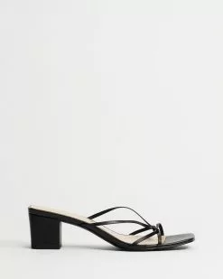 Atmos&Here Jazz Leather Heels Black -Sandals Sales Shop http3A2F2Fstatic.theiconic.com .au2Fp2Fatmos here 6638 5758531 2