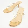 Atmos&Here Rea Leather Heels Camel Leather