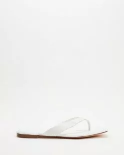 Atmos&Here Kami Leather Thong Sandals White Leather -Sandals Sales Shop http3A2F2Fstatic.theiconic.com .au2Fp2Fatmos here 6937 9857331 3