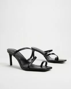 Atmos&Here Vendela Leather Heels Black Leather -Sandals Sales Shop http3A2F2Fstatic.theiconic.com .au2Fp2Fatmos here 7363 8059131 3