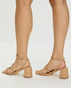 Atmos&Here Kiera Leather Heels Light Tan Leather -Sandals Sales Shop http3A2F2Fstatic.theiconic.com .au2Fp2Fatmos here 7772 1159131 5