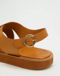 Atmos&Here Nadeen Leather Sandals Tan Leather -Sandals Sales Shop http3A2F2Fstatic.theiconic.com .au2Fp2Fatmos here 7799 6548821 4