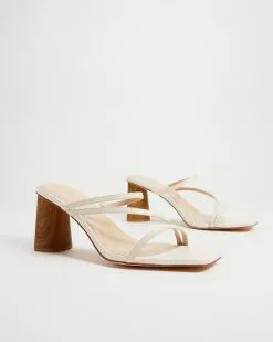 Atmos&Here Yin Leather Heels Cream Leather -Sandals Sales Shop http3A2F2Fstatic.theiconic.com .au2Fp2Fatmos here 7908 2273231 3
