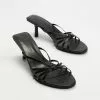 Atmos&Here Tilli Leather Heels Black Leather