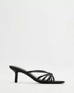 Atmos&Here Tilli Leather Heels Black Leather -Sandals Sales Shop http3A2F2Fstatic.theiconic.com .au2Fp2Fatmos here 9296 8957331 5