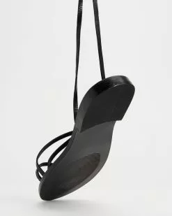 Atmos&Here Aryanna Leather Sandals Black Leather -Sandals Sales Shop http3A2F2Fstatic.theiconic.com .au2Fp2Fatmos here 9353 9663921 5