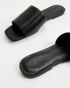 Atmos&Here Hazel Leather Sandals Black Leather -Sandals Sales Shop http3A2F2Fstatic.theiconic.com .au2Fp2Fatmos here 9396 3273231 5