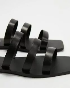 Atmos&Here Sofia Sandals Black Leather -Sandals Sales Shop http3A2F2Fstatic.theiconic.com .au2Fp2Fatmos here 9495 1618531 4