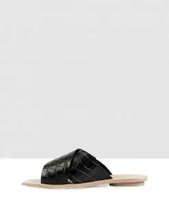 Beau Coops Lisette Flat Sandals Black -Sandals Sales Shop http3A2F2Fstatic.theiconic.com .au2Fp2Fbeau coops 3646 460179 4