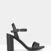 Betts Karly Block Heel Sandals Black