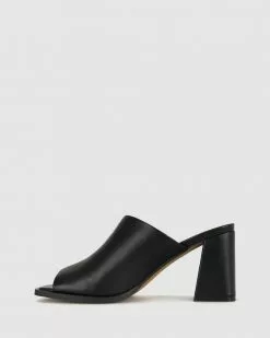 Betts Slick Square Toe Mules Black -Sandals Sales Shop http3A2F2Fstatic.theiconic.com .au2Fp2Fbetts 2998 6488421 3