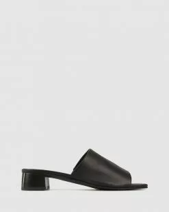 Betts Montana Leather Mule Black