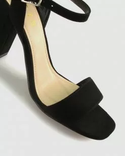 Betts Kennedy High Block Heels Black Micro -Sandals Sales Shop http3A2F2Fstatic.theiconic.com .au2Fp2Fbetts 3876 1288421 4