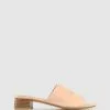 Betts Montana Leather Mule Nude