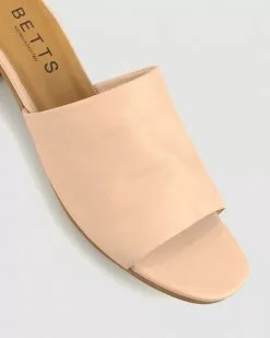Betts Montana Leather Mule Nude -Sandals Sales Shop http3A2F2Fstatic.theiconic.com .au2Fp2Fbetts 4071 7614931 4