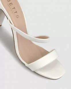 Betts Skyler Skinny Block Heel Mules White -Sandals Sales Shop http3A2F2Fstatic.theiconic.com .au2Fp2Fbetts 7806 0008321 4