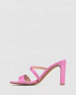 Betts Skyler Skinny Block Heel Mules Pink -Sandals Sales Shop http3A2F2Fstatic.theiconic.com .au2Fp2Fbetts 7918 0856241 3