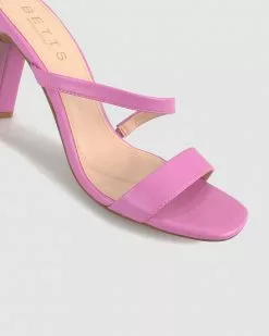 Betts Skyler Skinny Block Heel Mules Pink -Sandals Sales Shop http3A2F2Fstatic.theiconic.com .au2Fp2Fbetts 7924 0856241 4