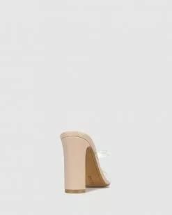 Betts Skyler Skinny Block Heel Mules Clear/Nude -Sandals Sales Shop http3A2F2Fstatic.theiconic.com .au2Fp2Fbetts 7972 1240341 2