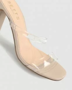 Betts Skyler Skinny Block Heel Mules Clear/Nude -Sandals Sales Shop http3A2F2Fstatic.theiconic.com .au2Fp2Fbetts 7983 1240341 4