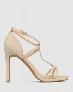 Betts Billy High Stiletto Heels Nude