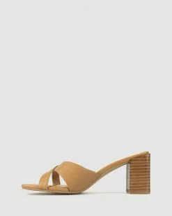 Betts Lillydale Block Heel Mules Tan -Sandals Sales Shop http3A2F2Fstatic.theiconic.com .au2Fp2Fbetts 8340 8514931 3