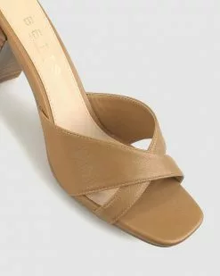Betts Lillydale Block Heel Mules Tan -Sandals Sales Shop http3A2F2Fstatic.theiconic.com .au2Fp2Fbetts 8346 8514931 4