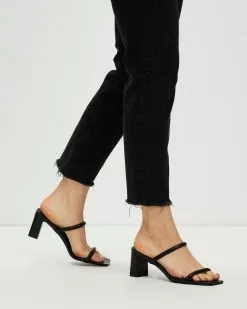 Billini Idele - ICONIC EXCLUSIVE Black Smooth PU -Sandals Sales Shop http3A2F2Fstatic.theiconic.com .au2Fp2Fbillini 1920 6235921 2