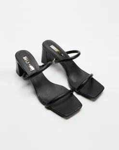 Billini Idele - ICONIC EXCLUSIVE Black Smooth PU -Sandals Sales Shop http3A2F2Fstatic.theiconic.com .au2Fp2Fbillini 1920 6235921 3