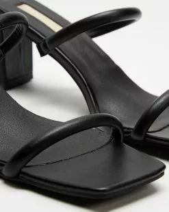 Billini Idele - ICONIC EXCLUSIVE Black Smooth PU -Sandals Sales Shop http3A2F2Fstatic.theiconic.com .au2Fp2Fbillini 1920 6235921 4