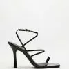 Billini Bentley Heels Black Patent