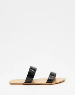 Billini Costa Black Croc