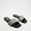 Billini Andres Black & White Raffia