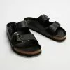 Birkenstock Arizona Regular - Women's Embossed Smooth Leather Black